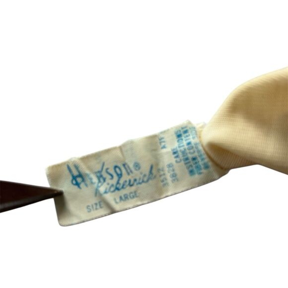 Vtg Nylon Half Slip Henson Kicknick 35” Long Side Curved Slit Women’s L - Picture 7 of 8